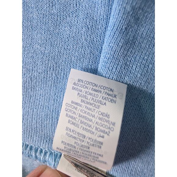 NIAGARA FALLS New York Sky Blue Heavy Warm Active Pullover Hoodie SZ 3XL - Picture 7 of 8